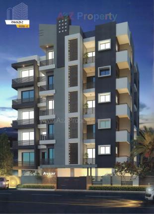 Elevation of real estate project Avasar Palace located at Manjuka, Rajkot, Gujarat