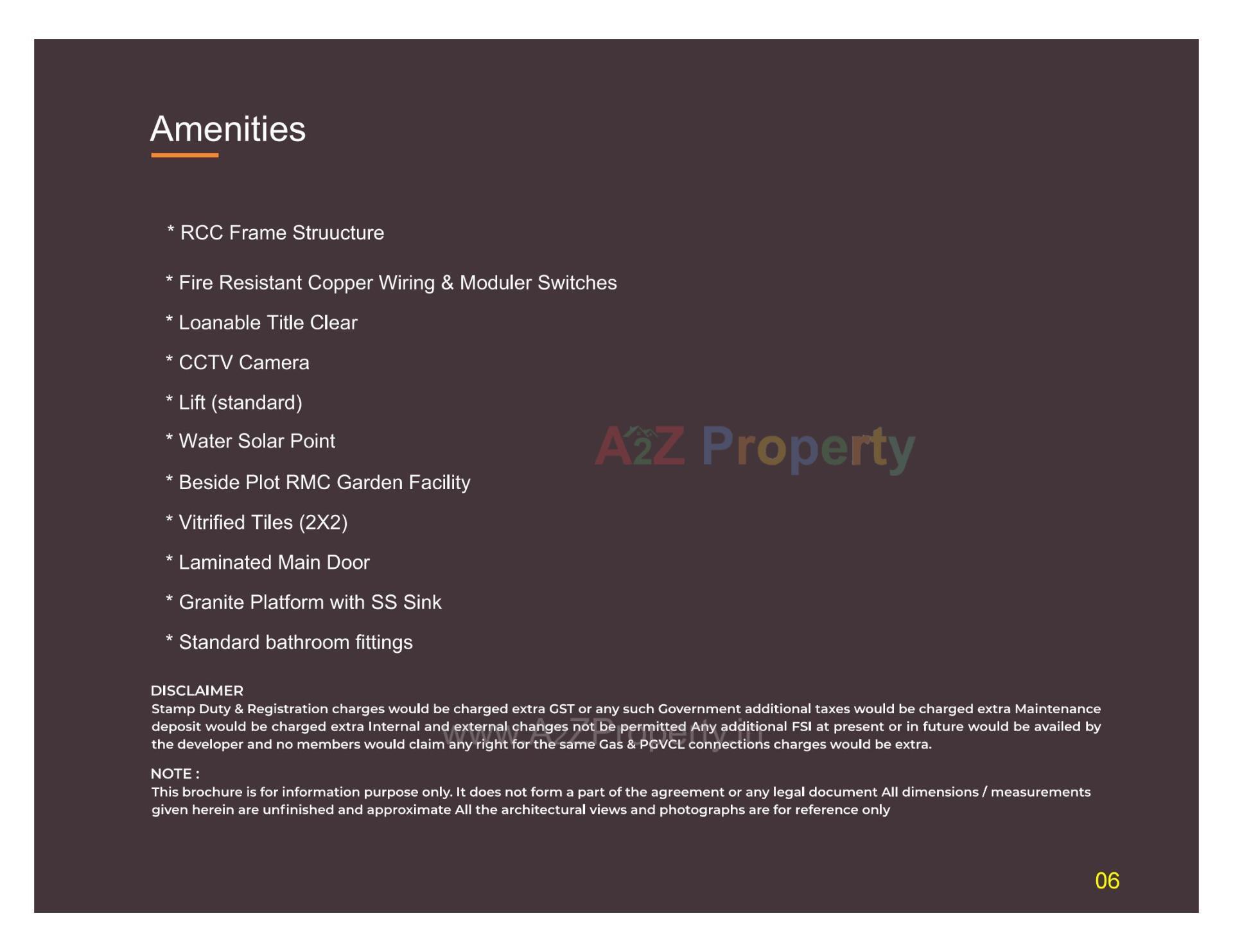  of real estate project Avisa One located at Mavdi, Rajkot, Gujarat