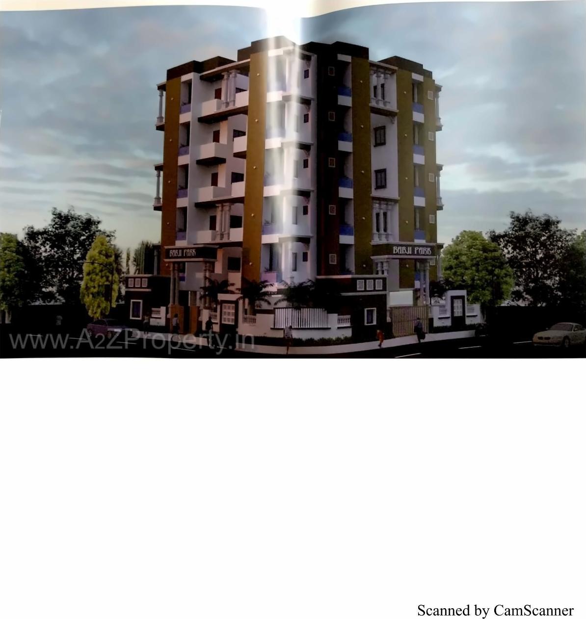 3D Elevation of real estate project Babji Park located at Rajkot, Rajkot, Gujarat