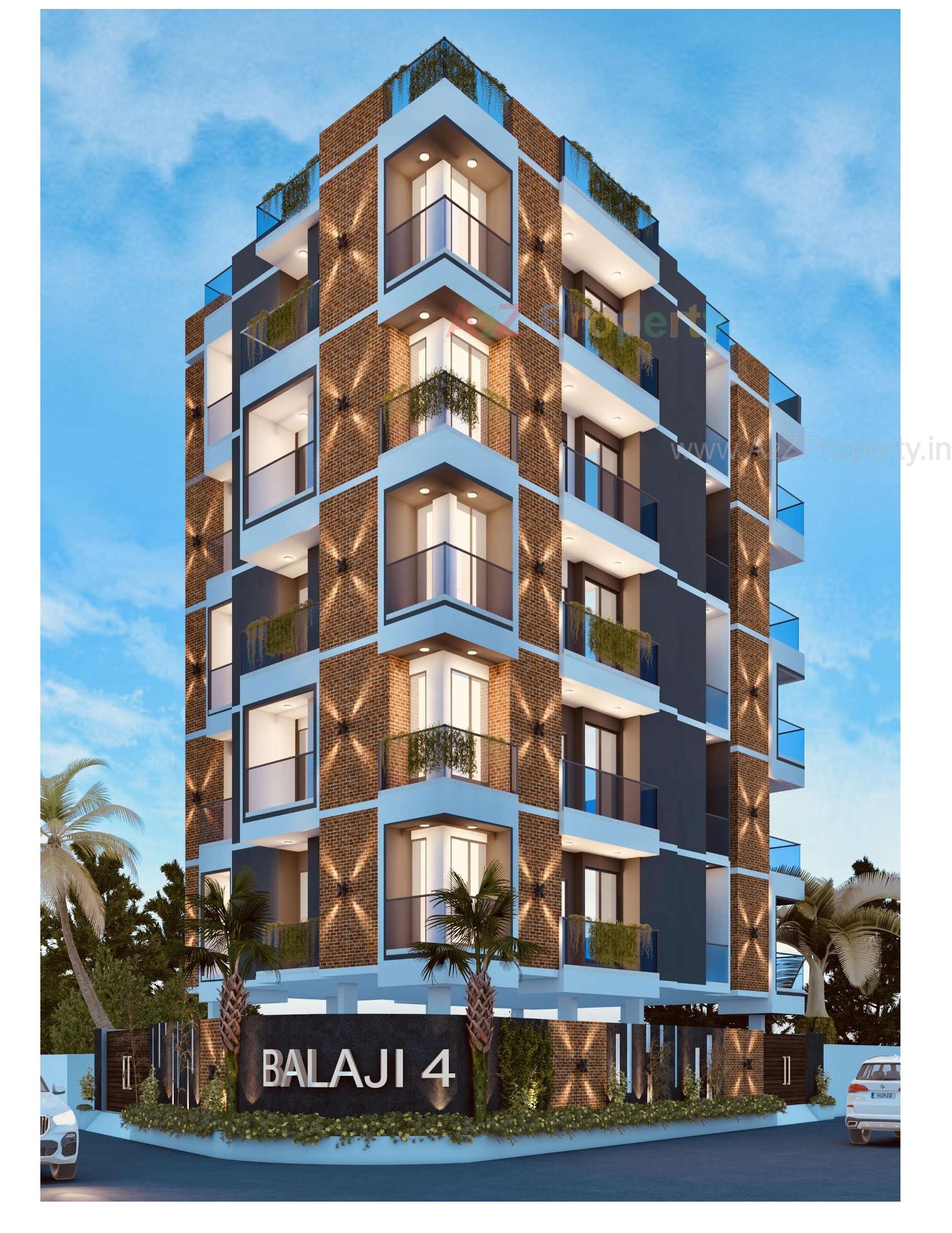 3D Elevation of real estate project Balaji located at Rajkot, Rajkot, Gujarat