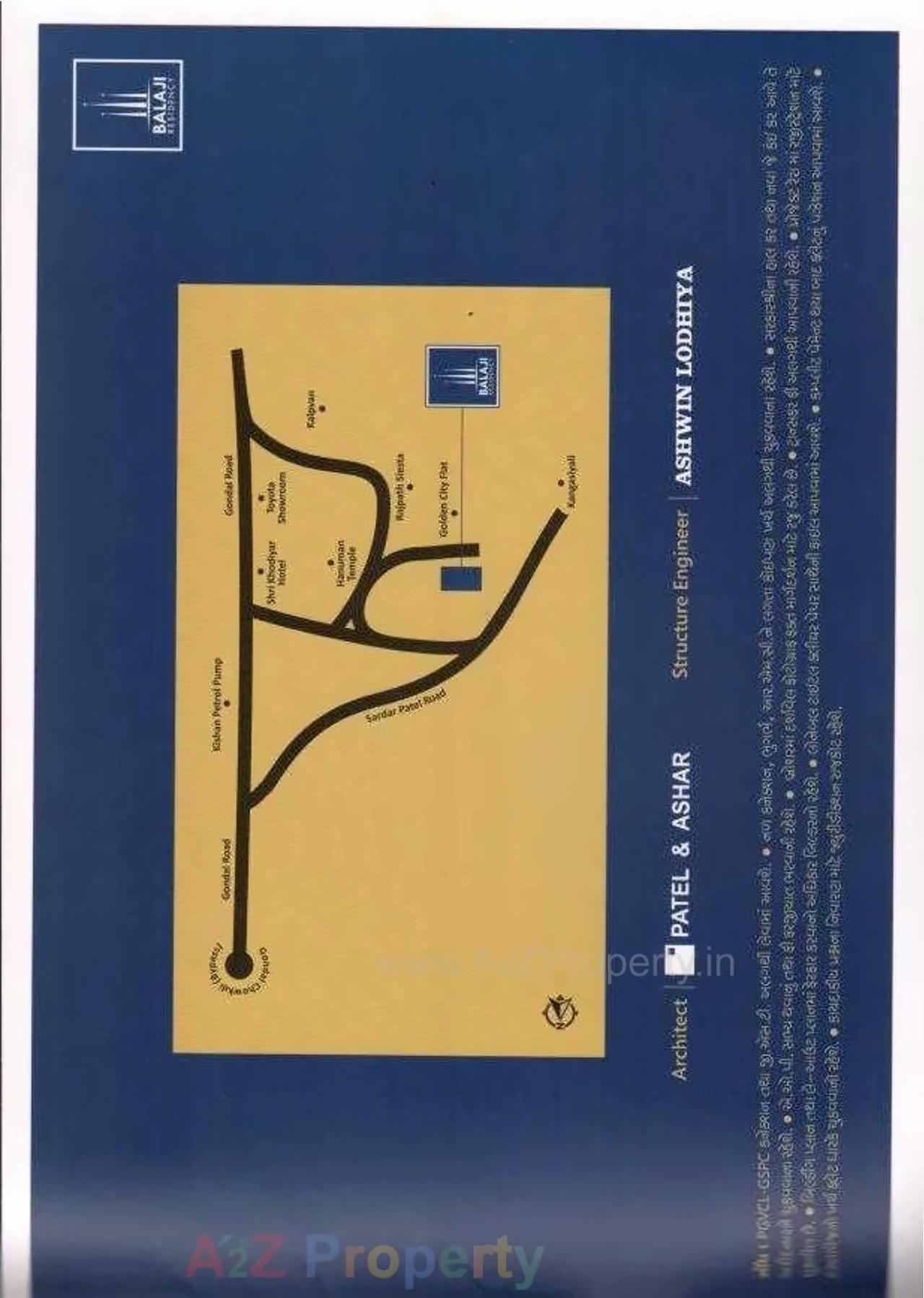  of real estate project Balaji Residency located at Kangashiyali, Rajkot, Gujarat