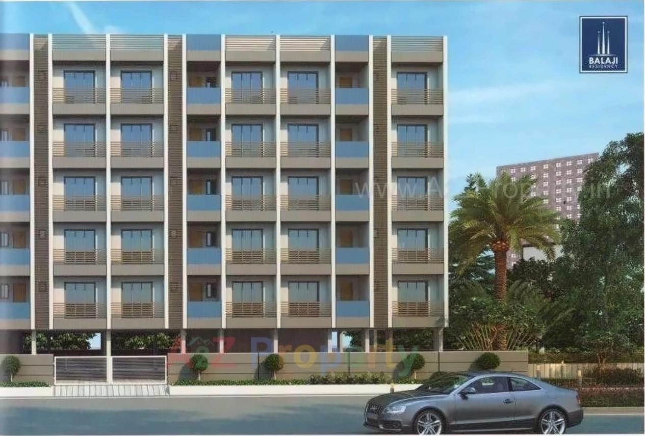 3D Elevation of real estate project Balaji Residency located at Kangashiyali, Rajkot, Gujarat