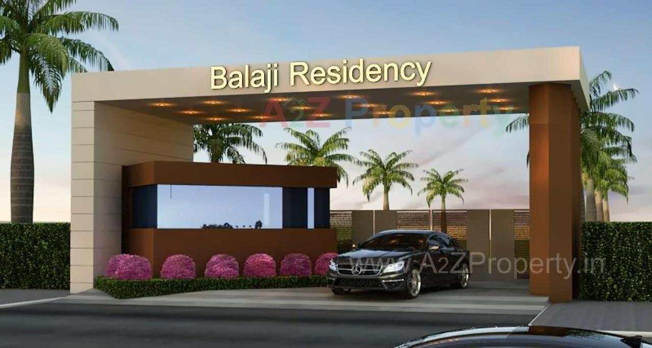 3D Elevation of real estate project Balaji Residency located at Metoda, Rajkot, Gujarat