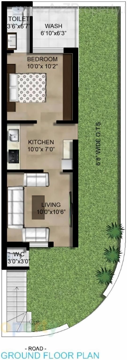 Layout of real estate project Balaji Residency located at Metoda, Rajkot, Gujarat
