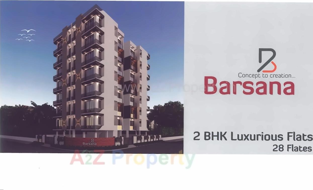3D Elevation of real estate project Barsana located at Mavdi, Rajkot, Gujarat