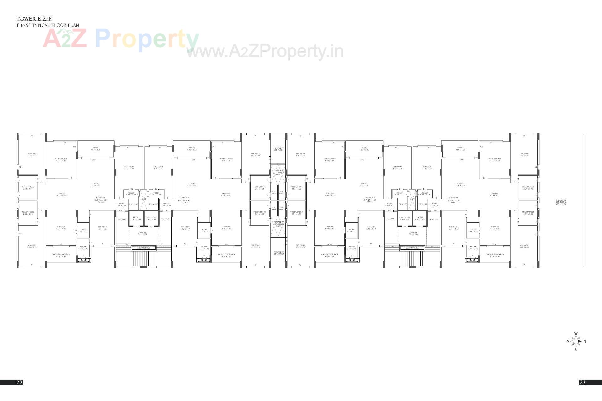 Layout of real estate project Bellezza Gardens located at Raiya, Rajkot, Gujarat