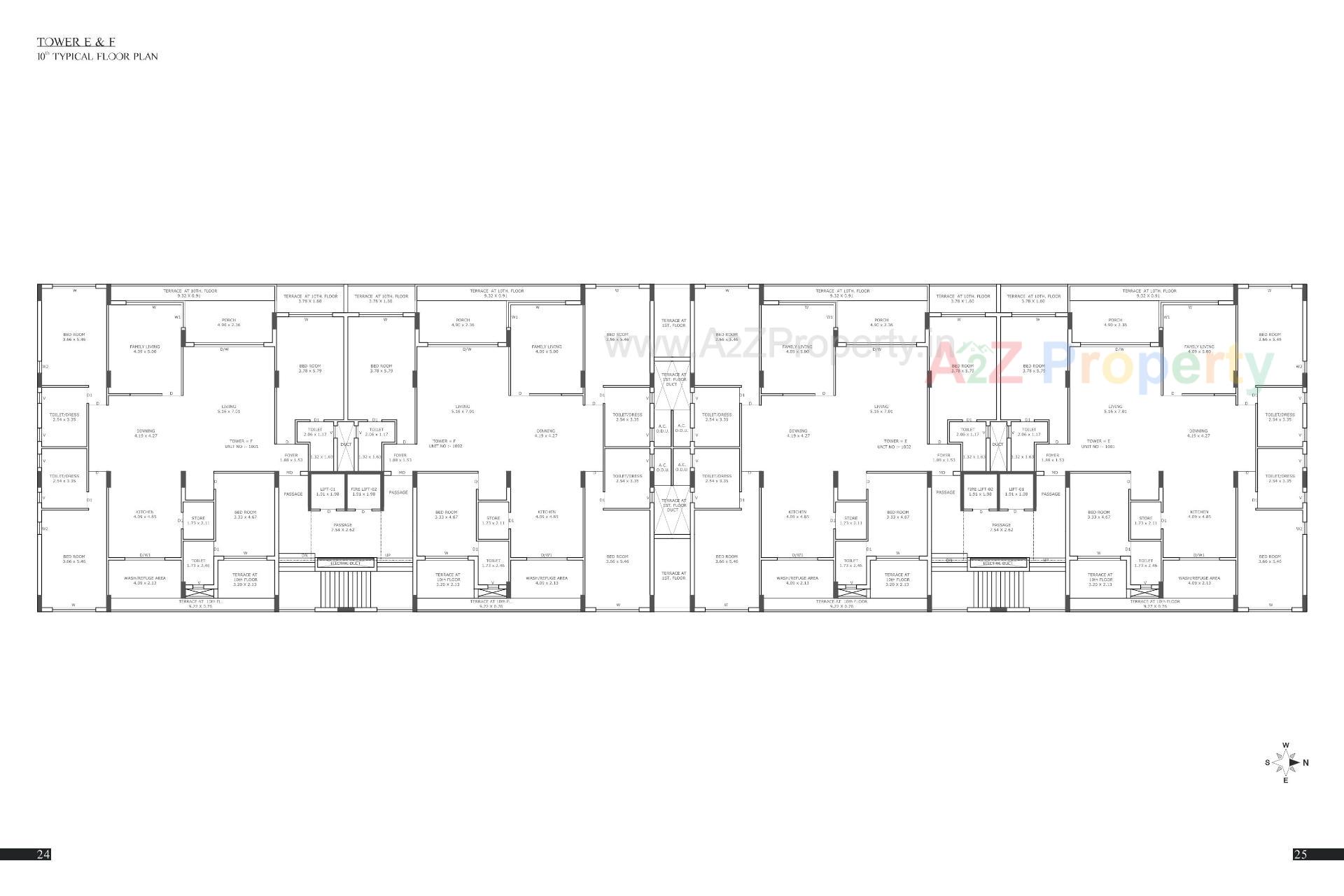 Layout of real estate project Bellezza Gardens located at Raiya, Rajkot, Gujarat