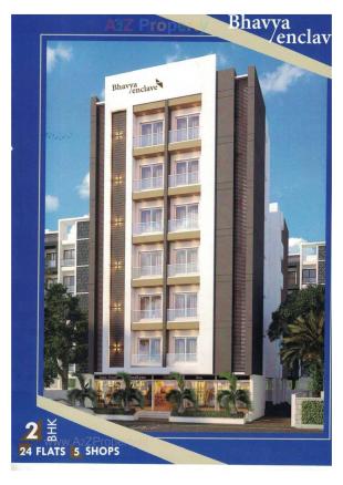 Elevation of real estate project Bhavya Enclave located at Rajkot, Rajkot, Gujarat
