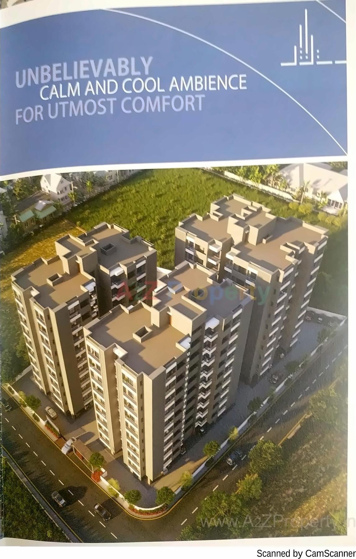 3D Elevation of real estate project Blue Diamond located at Rajkot, Rajkot, Gujarat