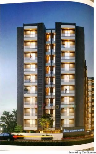 Elevation of real estate project Blue Diamond located at Rajkot, Rajkot, Gujarat