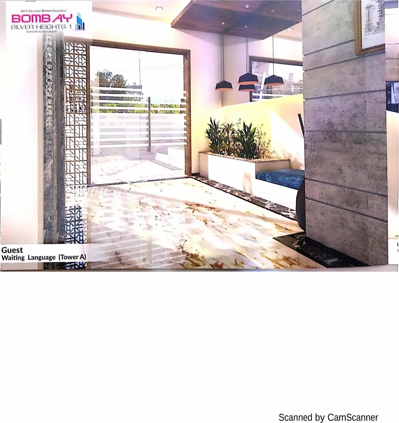 3D Elevation of real estate project Bombay Silver Heights located at Rajkot, Rajkot, Gujarat