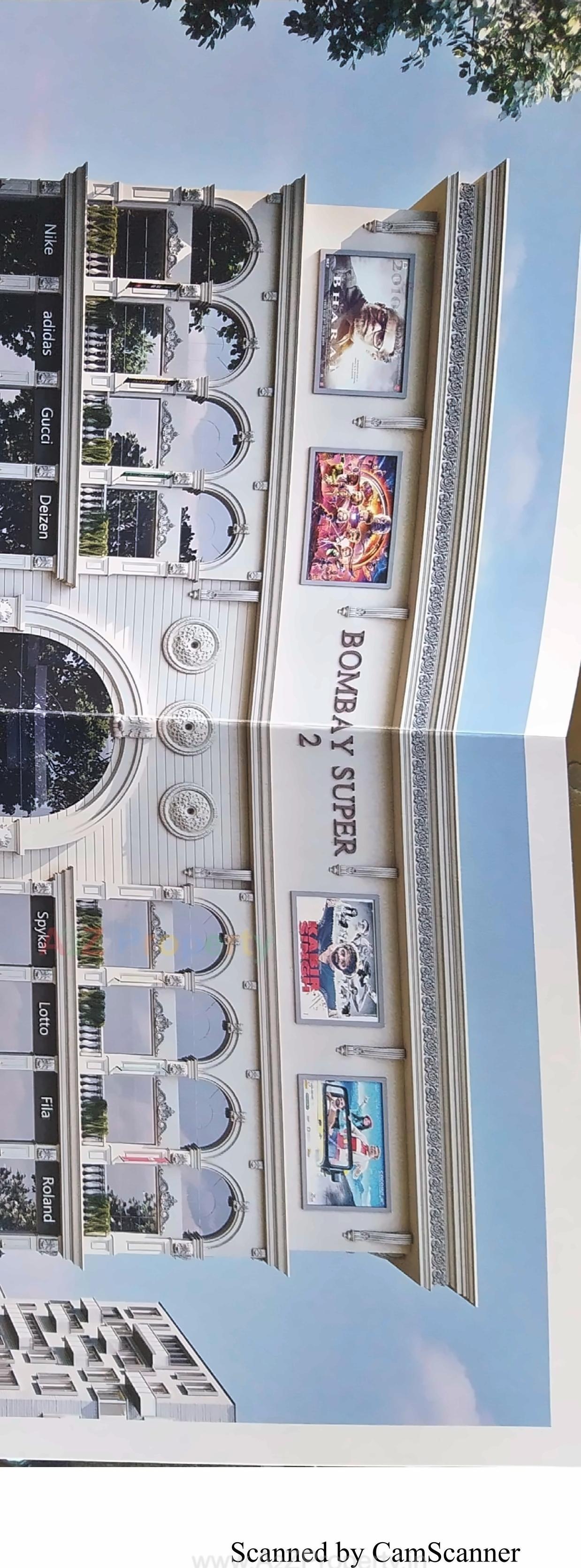 3D Elevation of real estate project Bombay Super Heights located at Rajkot, Rajkot, Gujarat