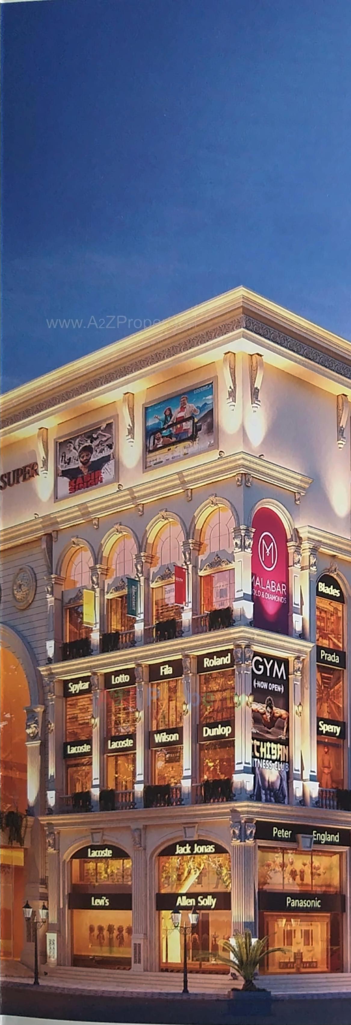 3D Elevation of real estate project Bombay Super Heights located at Rajkot, Rajkot, Gujarat