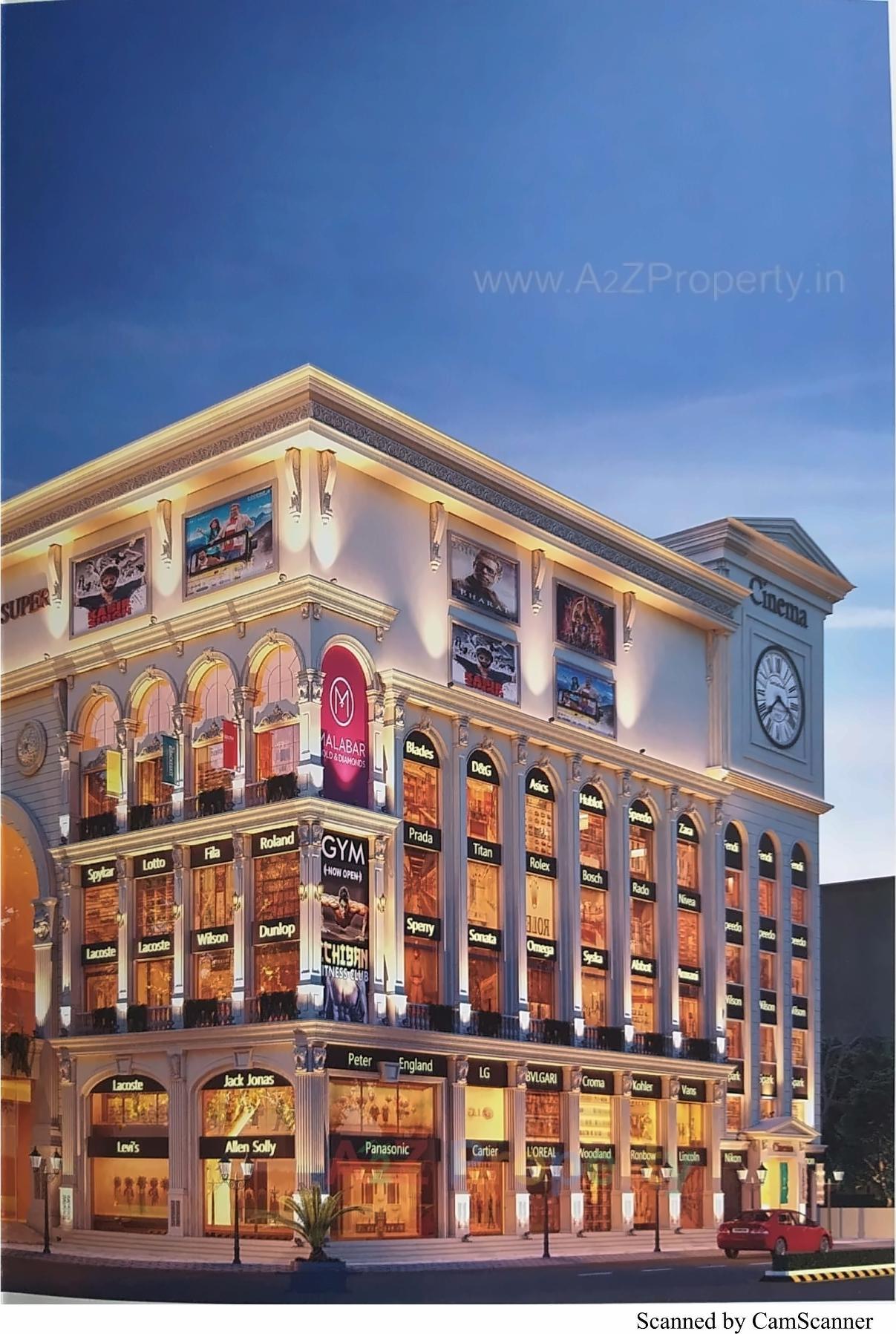 3D Elevation of real estate project Bombay Super Heights located at Rajkot, Rajkot, Gujarat