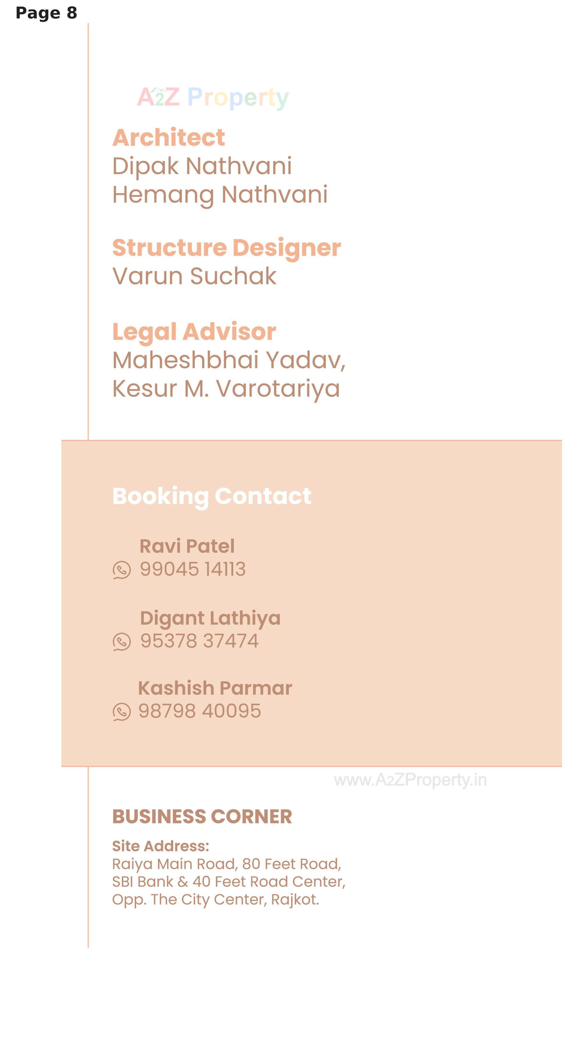  of real estate project Business Corner located at Rajkot, Rajkot, Gujarat