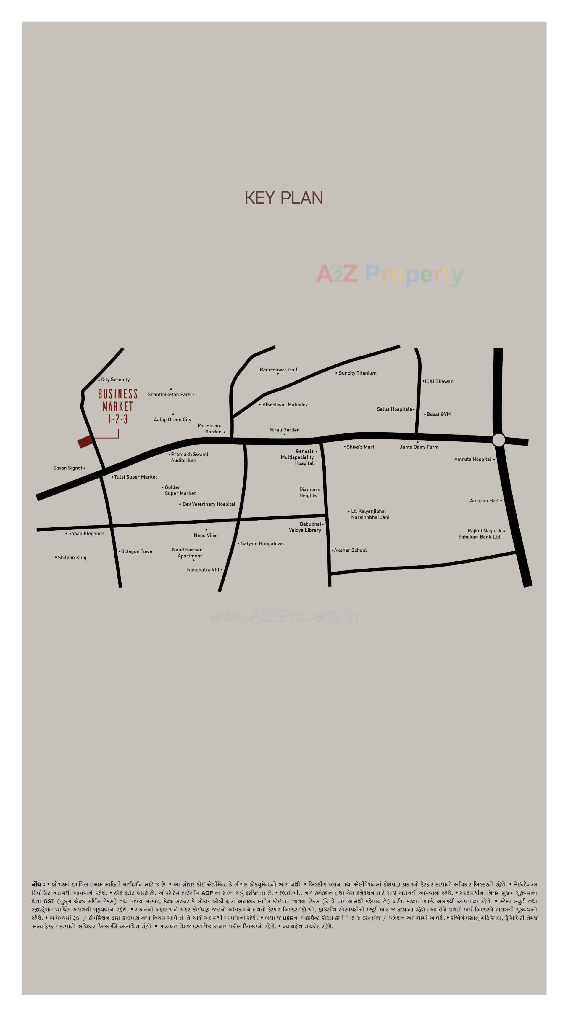  of real estate project Business Market located at Raiya, Rajkot, Gujarat