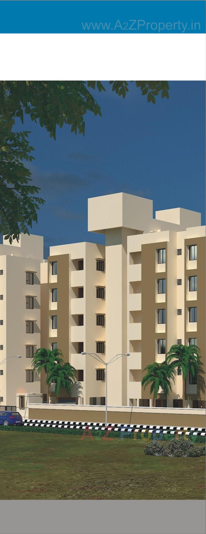3D Elevation of real estate project Central Zone Package  Fp 12a located at Rajkot, Rajkot, Gujarat