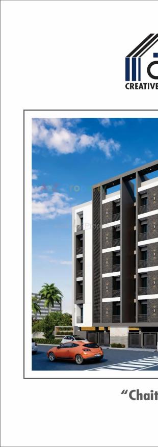Elevation of real estate project Chaitanya located at Kangashiyali, Rajkot, Gujarat