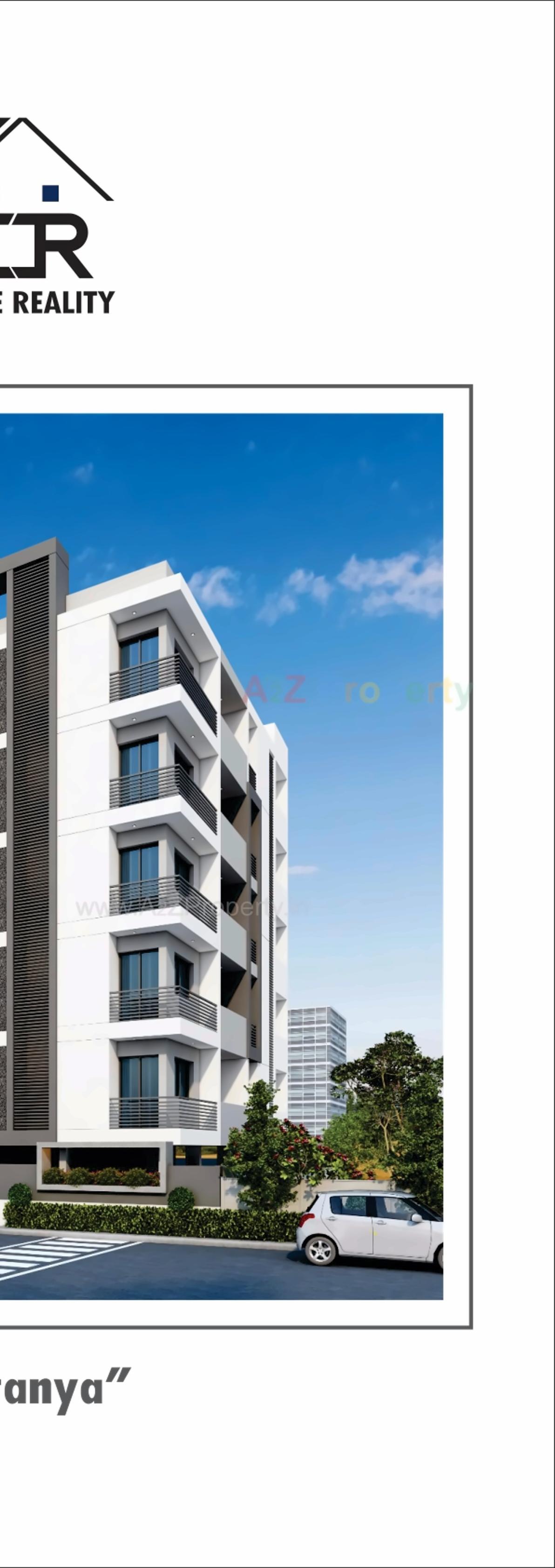 3D Elevation of real estate project Chaitanya located at Kangashiyali, Rajkot, Gujarat