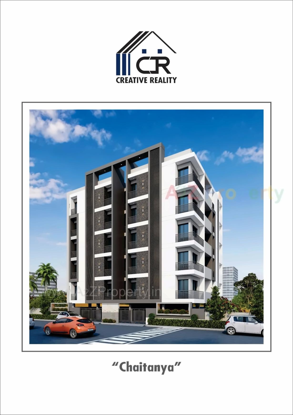 3D Elevation of real estate project Chaitanya located at Kangashiyali, Rajkot, Gujarat