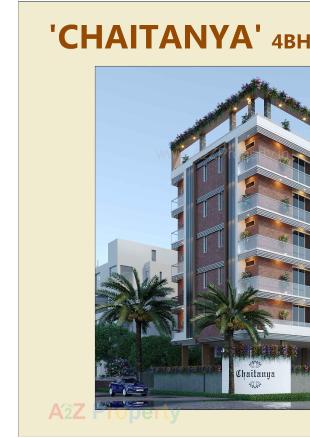 Elevation of real estate project Chaitanya located at Mavdi, Rajkot, Gujarat