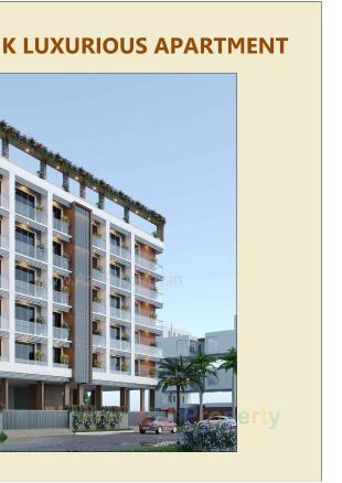 Elevation of real estate project Chaitanya located at Mavdi, Rajkot, Gujarat