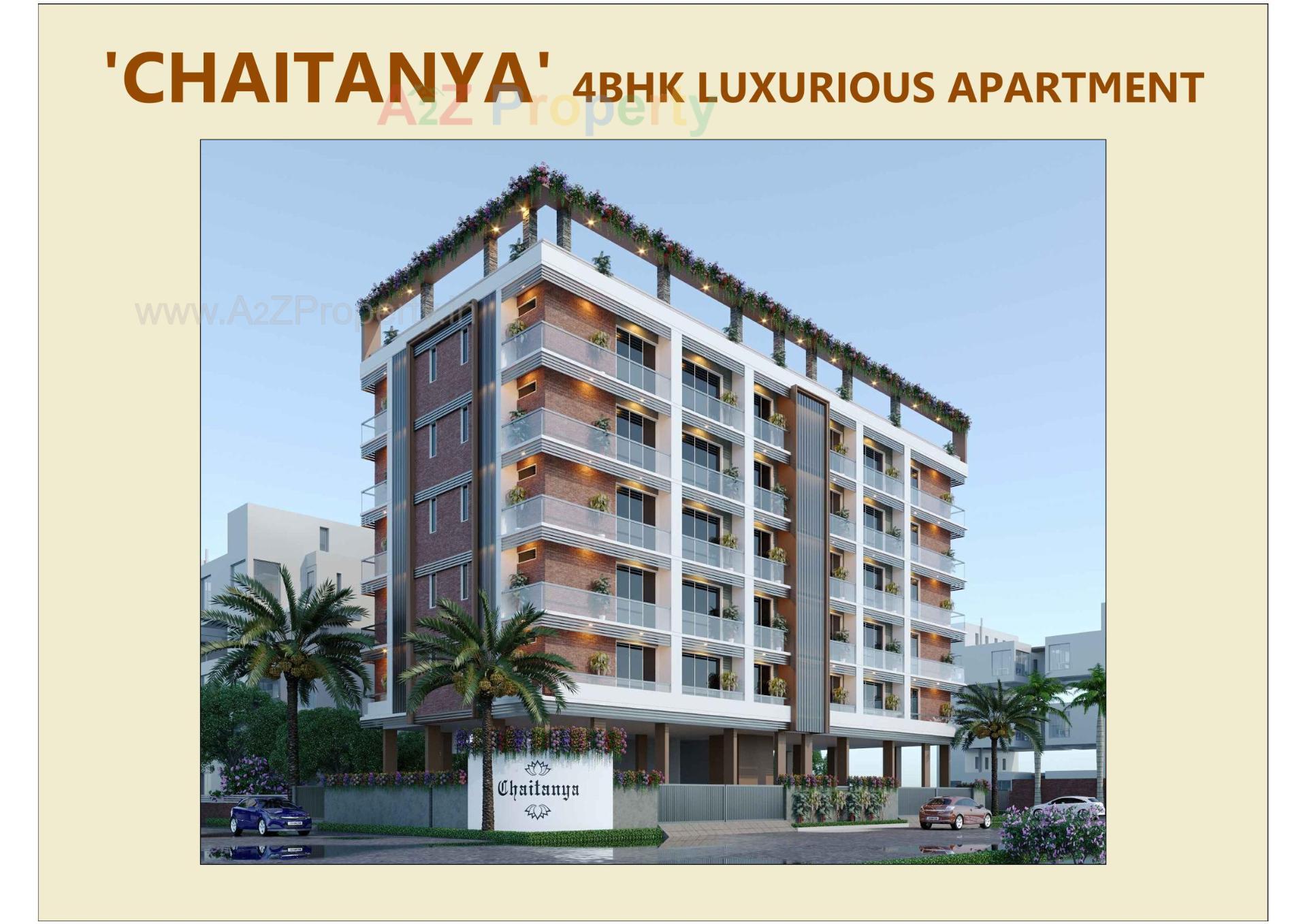 3D Elevation of real estate project Chaitanya located at Mavdi, Rajkot, Gujarat