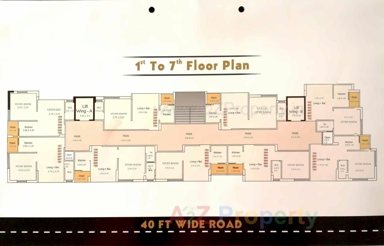 Layout of real estate project City located at Raiya, Rajkot, Gujarat