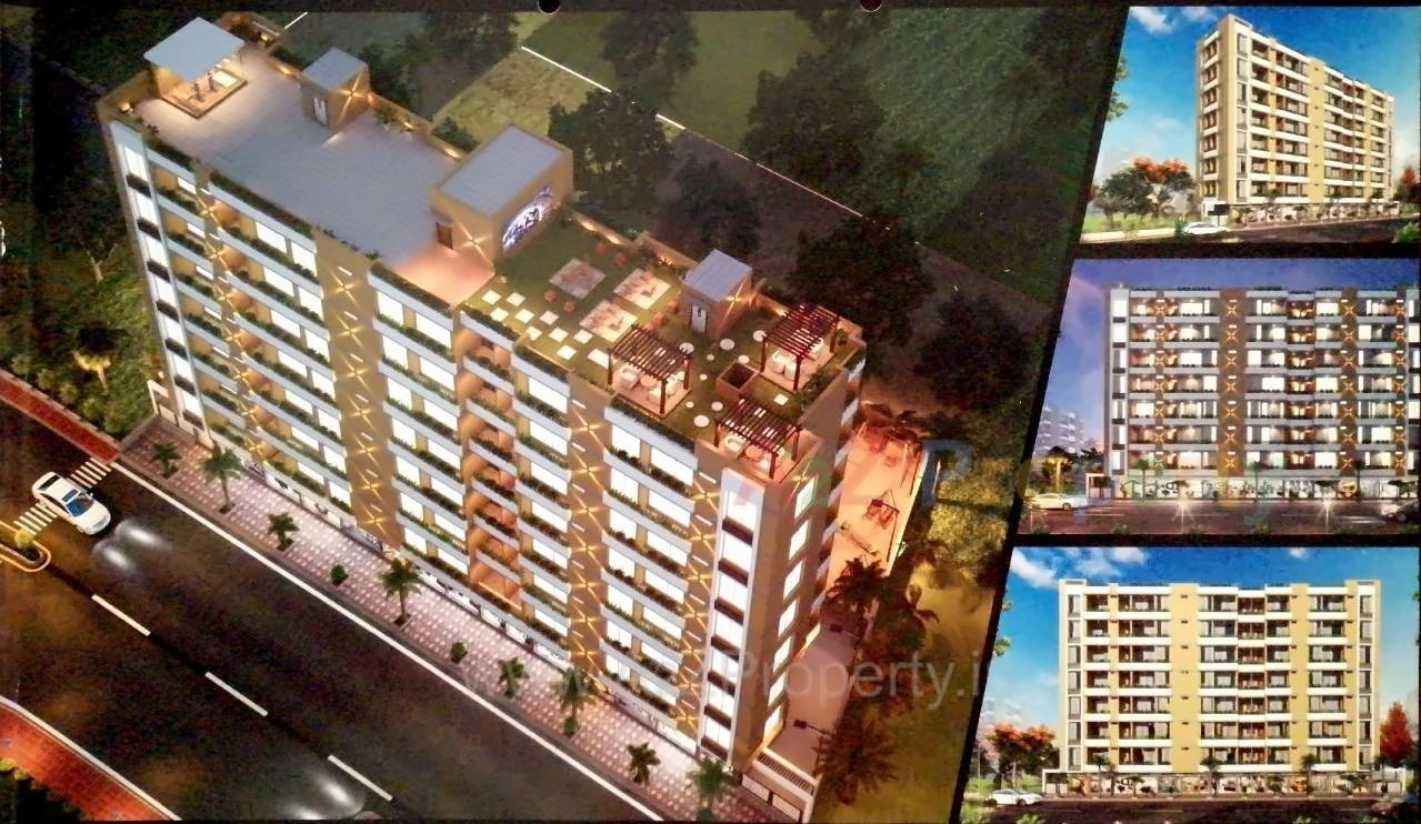 3D Elevation of real estate project City located at Raiya, Rajkot, Gujarat