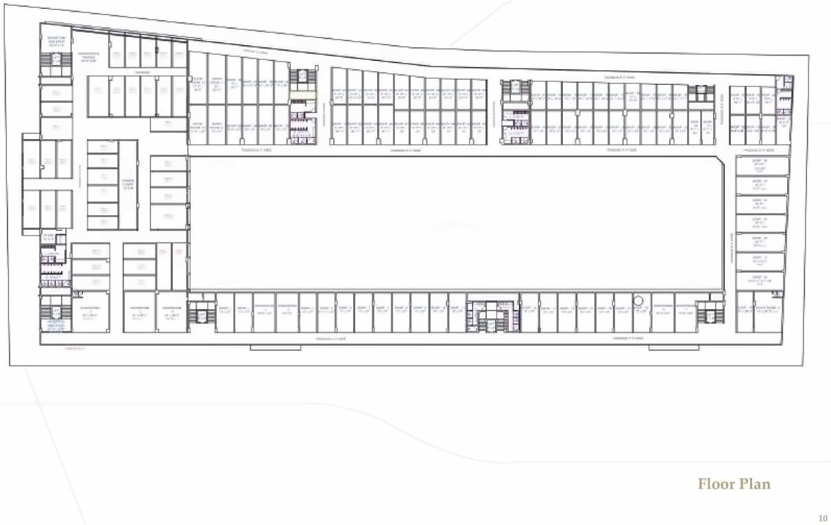 Layout of real estate project City Center located at Rajkot, Rajkot, Gujarat