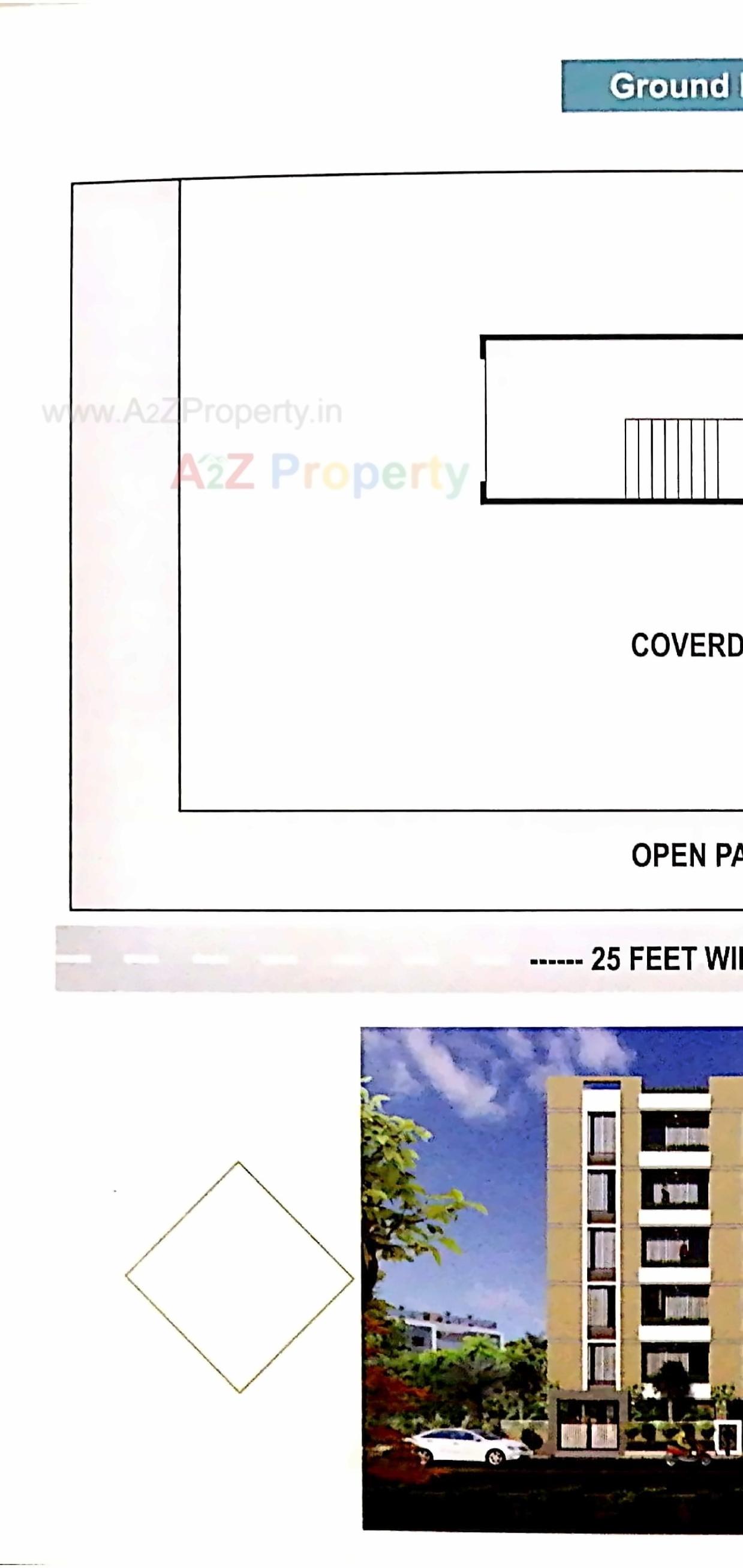 Layout of real estate project City Imperia located at Gondal, Rajkot, Gujarat