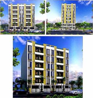 Elevation of real estate project City One World located at Rajkot, Rajkot, Gujarat