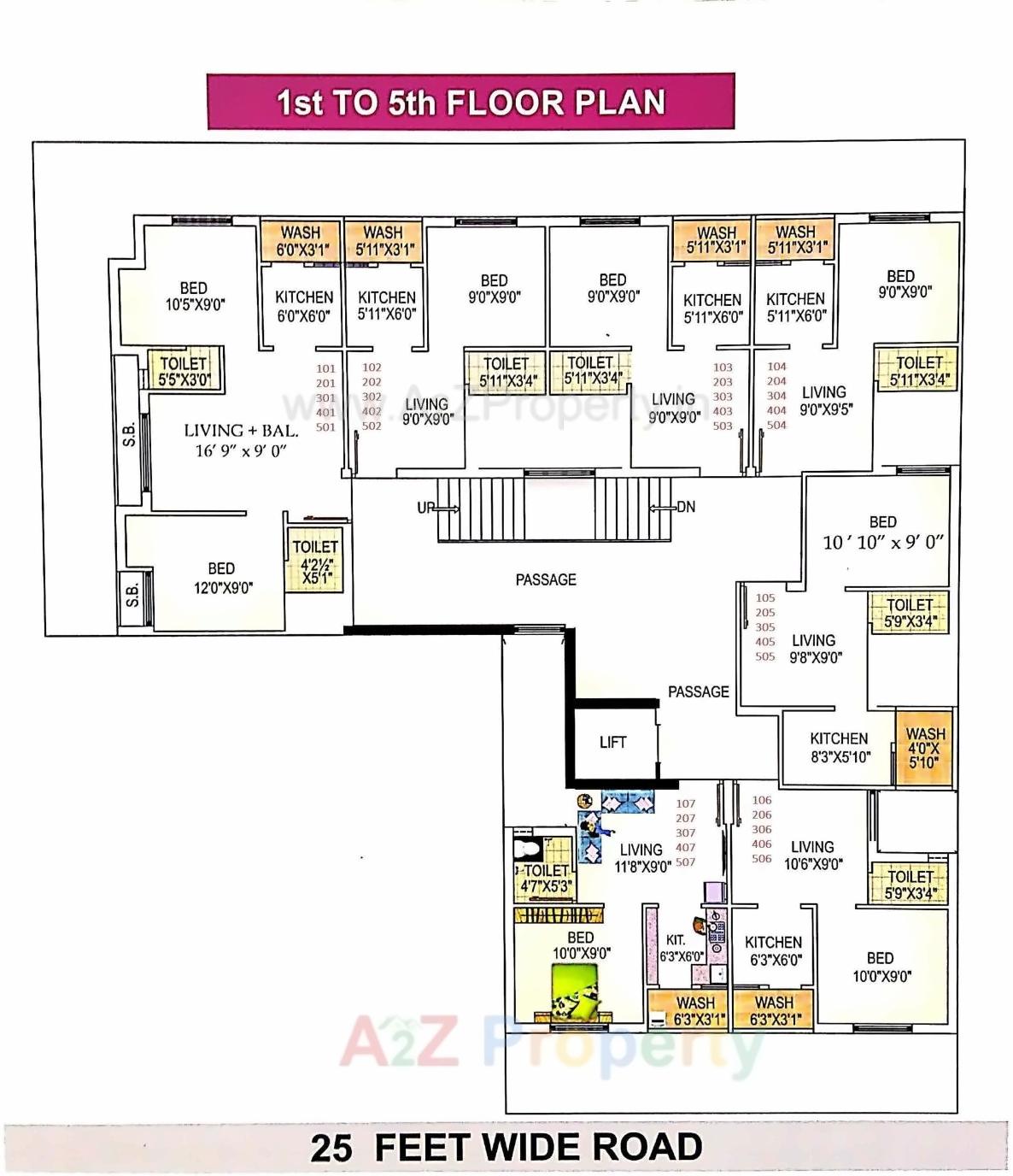 Layout of real estate project City Sanidhya located at Mavdi, Rajkot, Gujarat