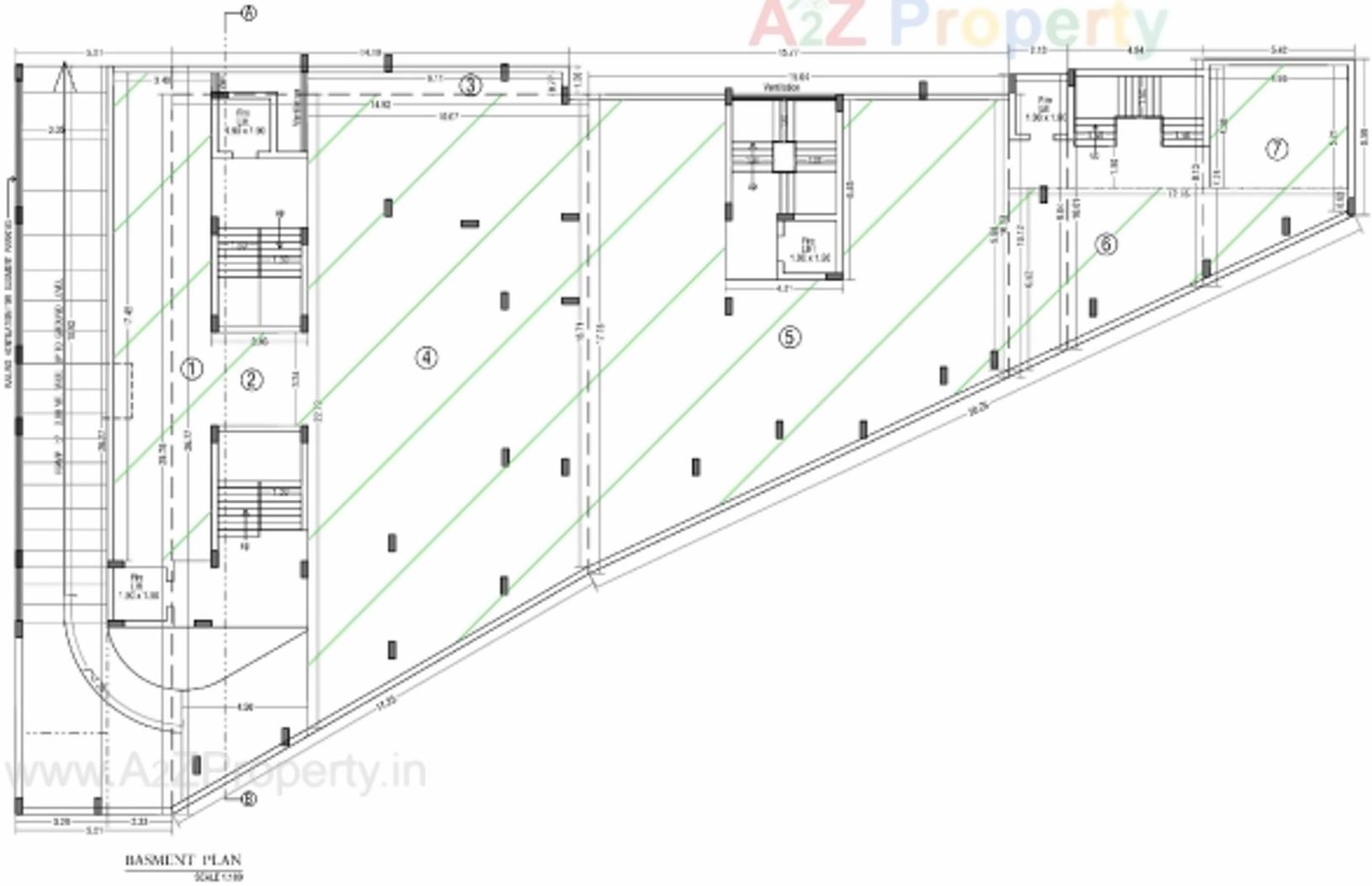 Layout of real estate project City Serenity located at Raiya, Rajkot, Gujarat