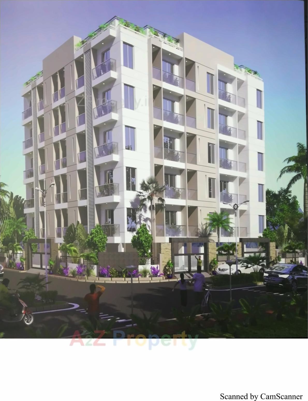 3D Elevation of real estate project City Star located at Mavdi, Rajkot, Gujarat