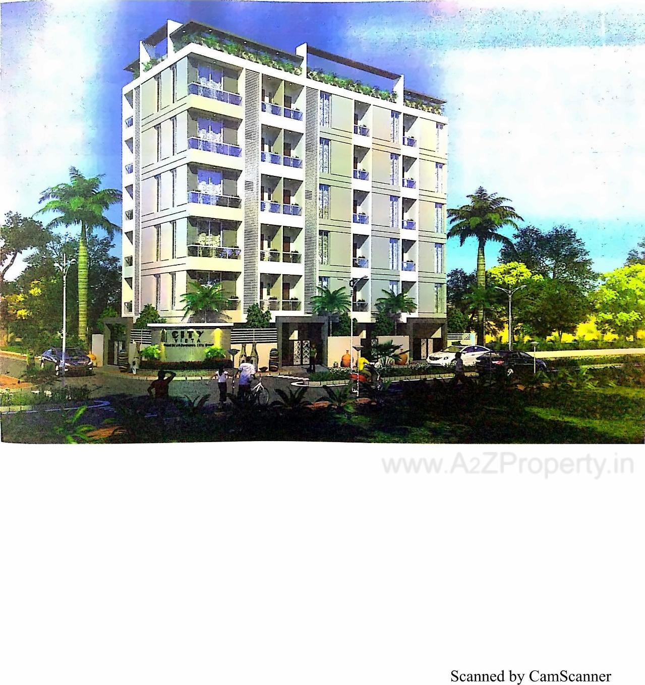 3D Elevation of real estate project City Vista located at Rajkot, Rajkot, Gujarat