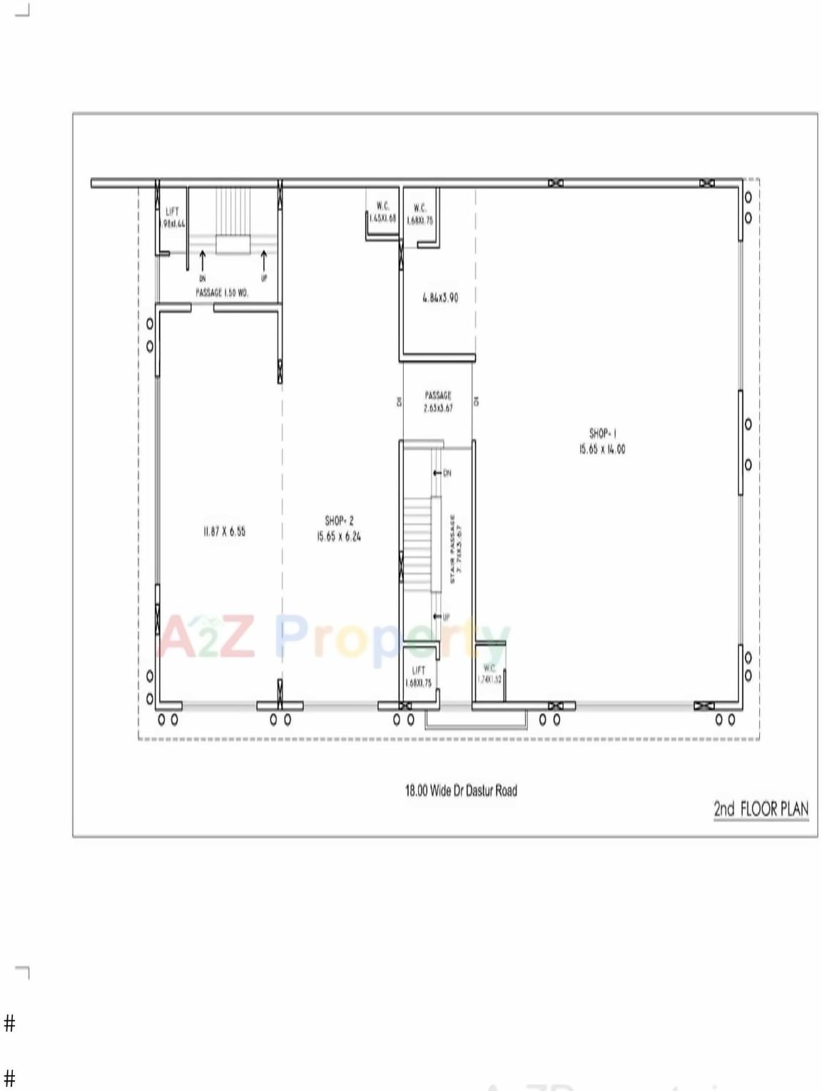 Layout of real estate project Classic Gem located at Rajkot, Rajkot, Gujarat