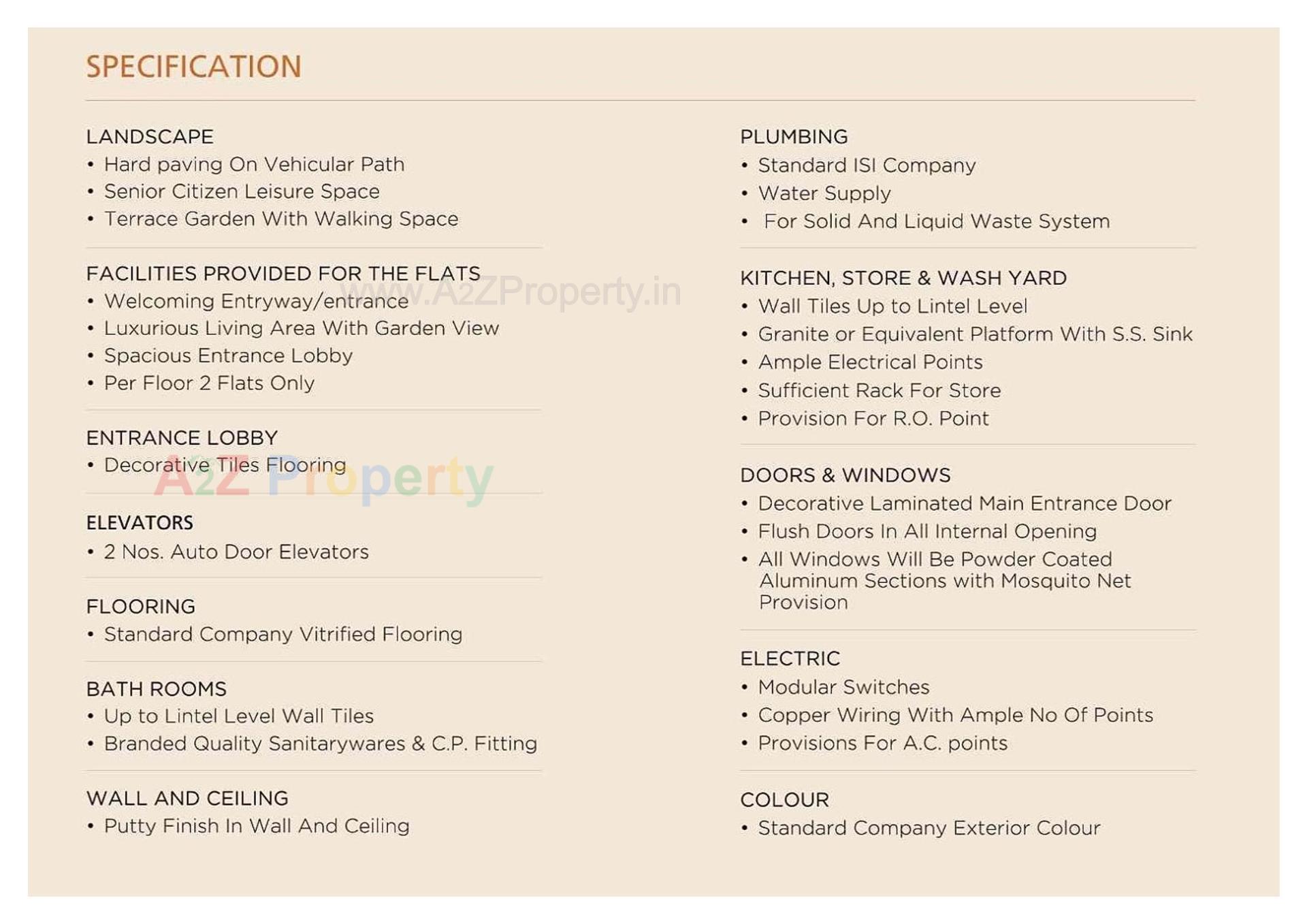  of real estate project Copper Luxuria located at Mavdi, Rajkot, Gujarat