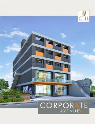 Elevation of real estate project Corporate Avenue located at Nana-mava, Rajkot, Gujarat