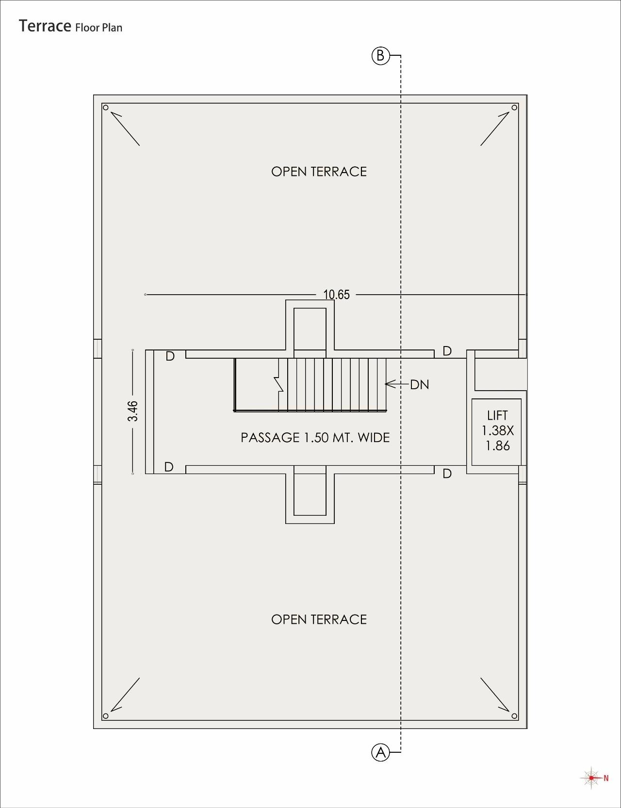  of real estate project Corporate Avenue located at Nana-mava, Rajkot, Gujarat