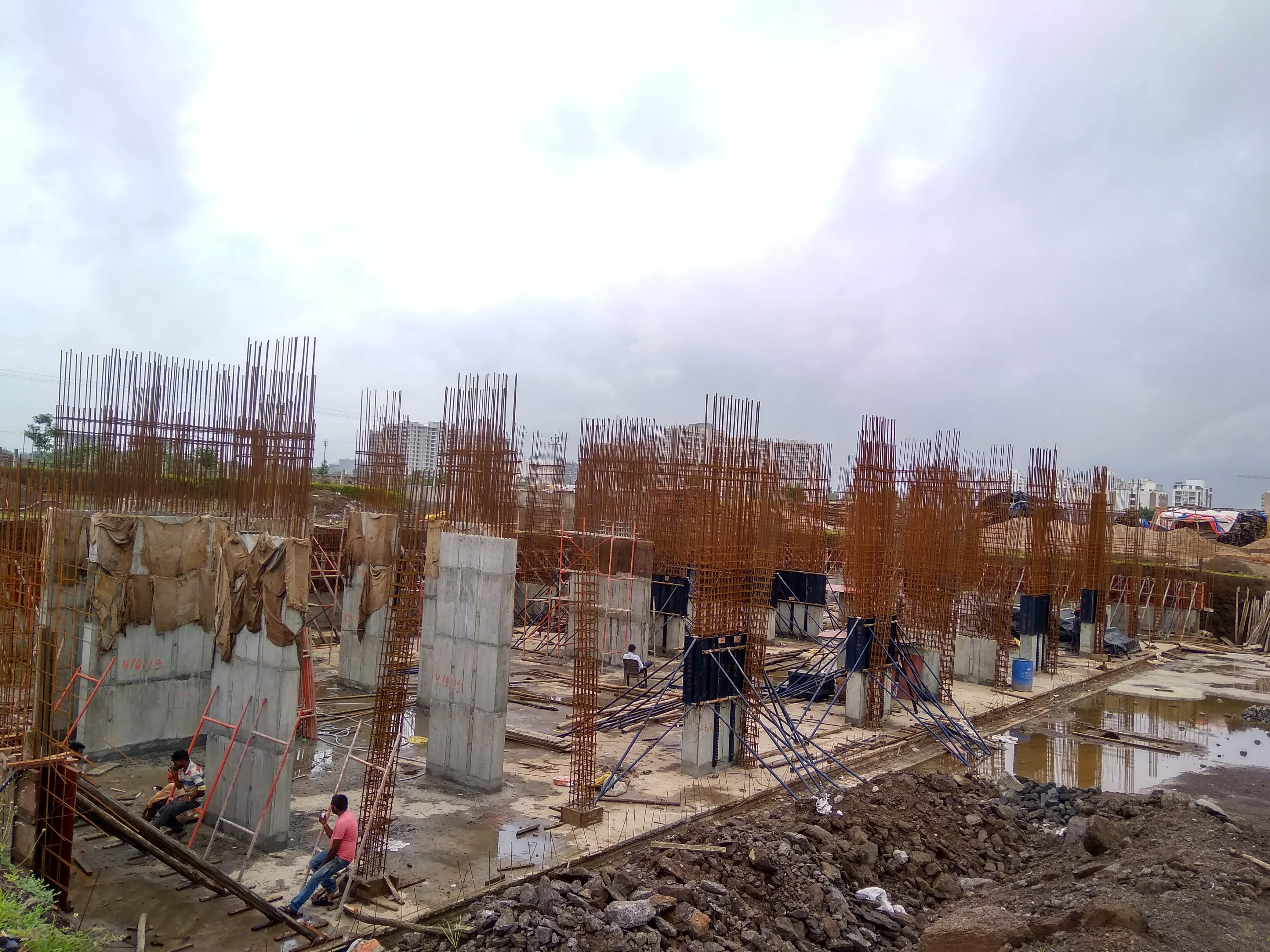 197008_const of real estate project Cosmos Heights located at Mavdi, Rajkot, Gujarat