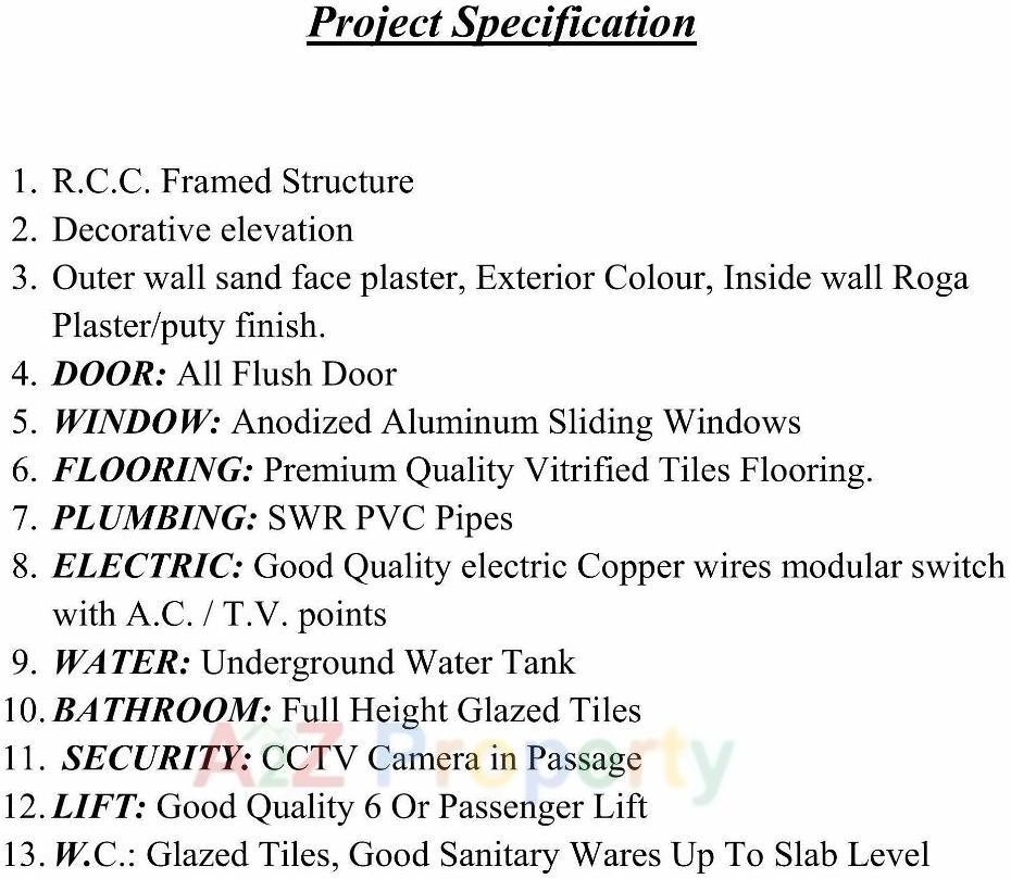  of real estate project Cosmos Heights located at Mavdi, Rajkot, Gujarat
