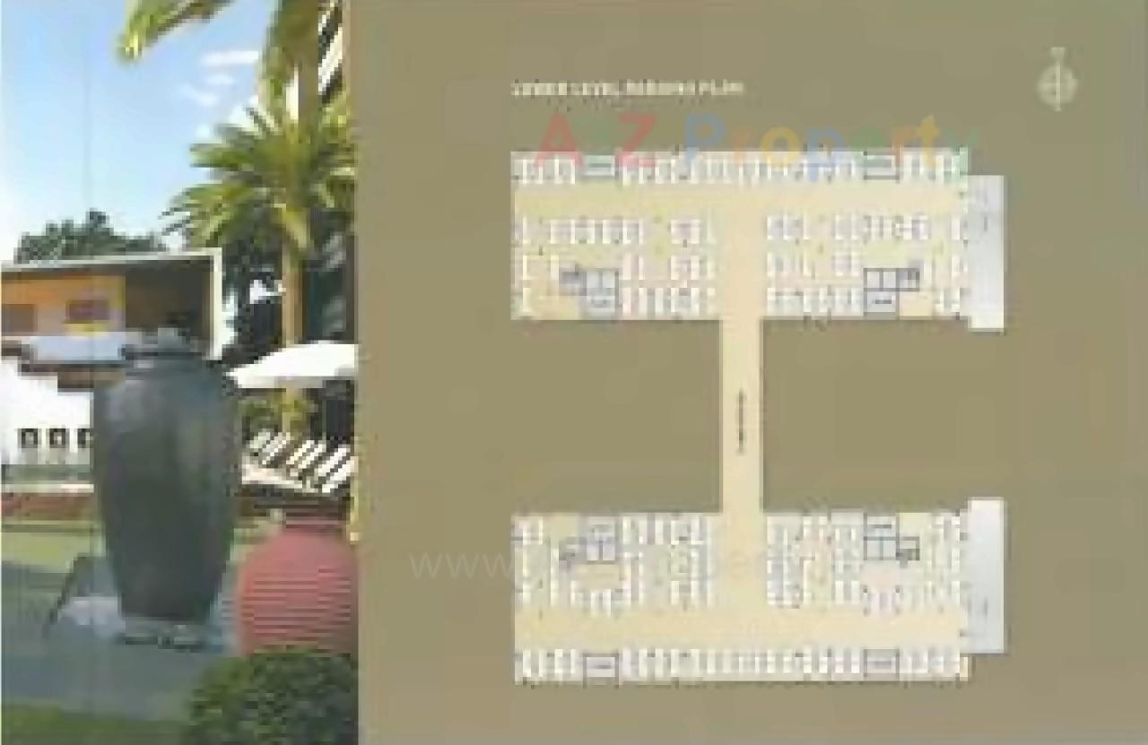 Layout of real estate project Cozy Courtyard located at Mota-mava, Rajkot, Gujarat