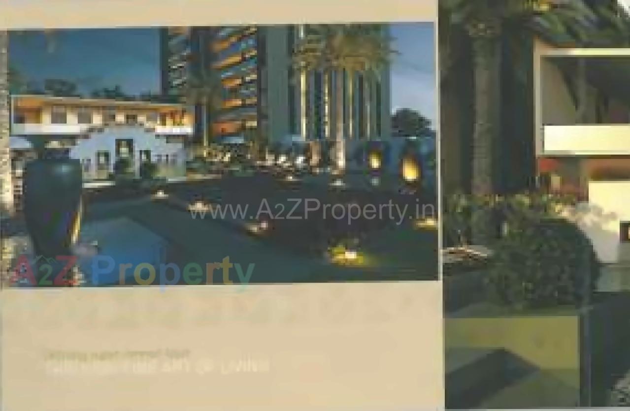 3D Elevation of real estate project Cozy Courtyard located at Mota-mava, Rajkot, Gujarat