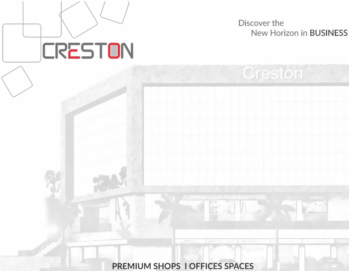  of real estate project Creston  Complex located at Mota-mava, Rajkot, Gujarat
