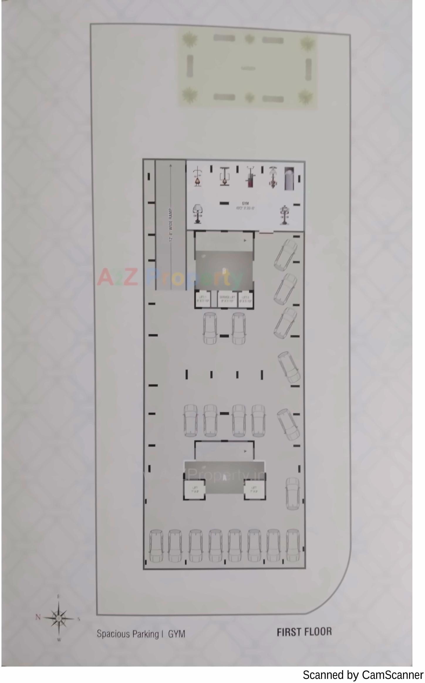 Layout of real estate project Crystal City located at Rajkot, Rajkot, Gujarat