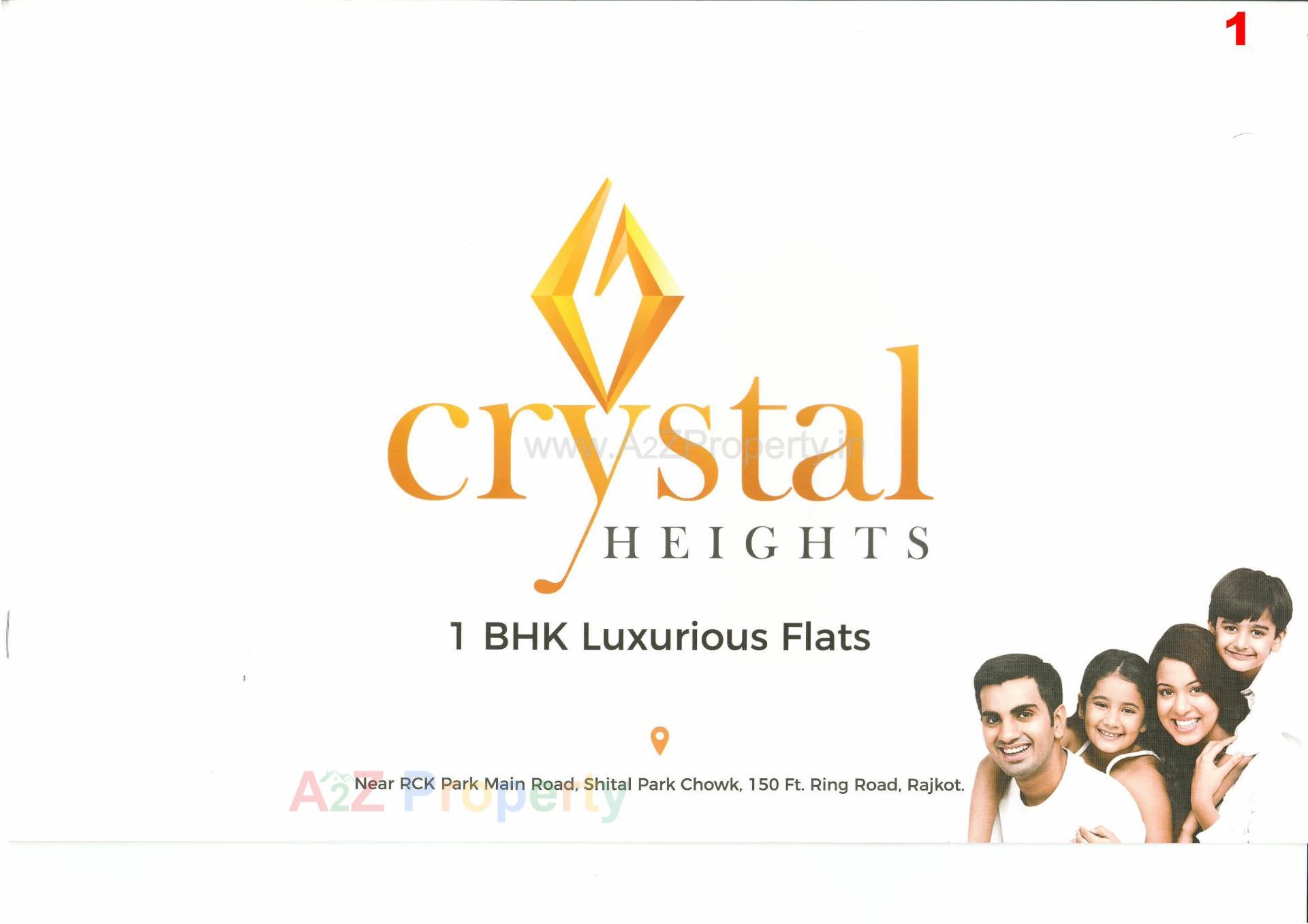  of real estate project Crystal Heights located at Raiya, Rajkot, Gujarat