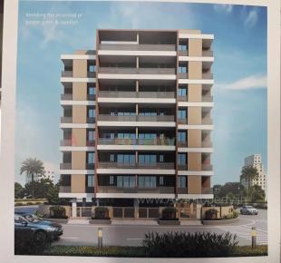 Elevation of real estate project Darshan Heights located at Raiya, Rajkot, Gujarat