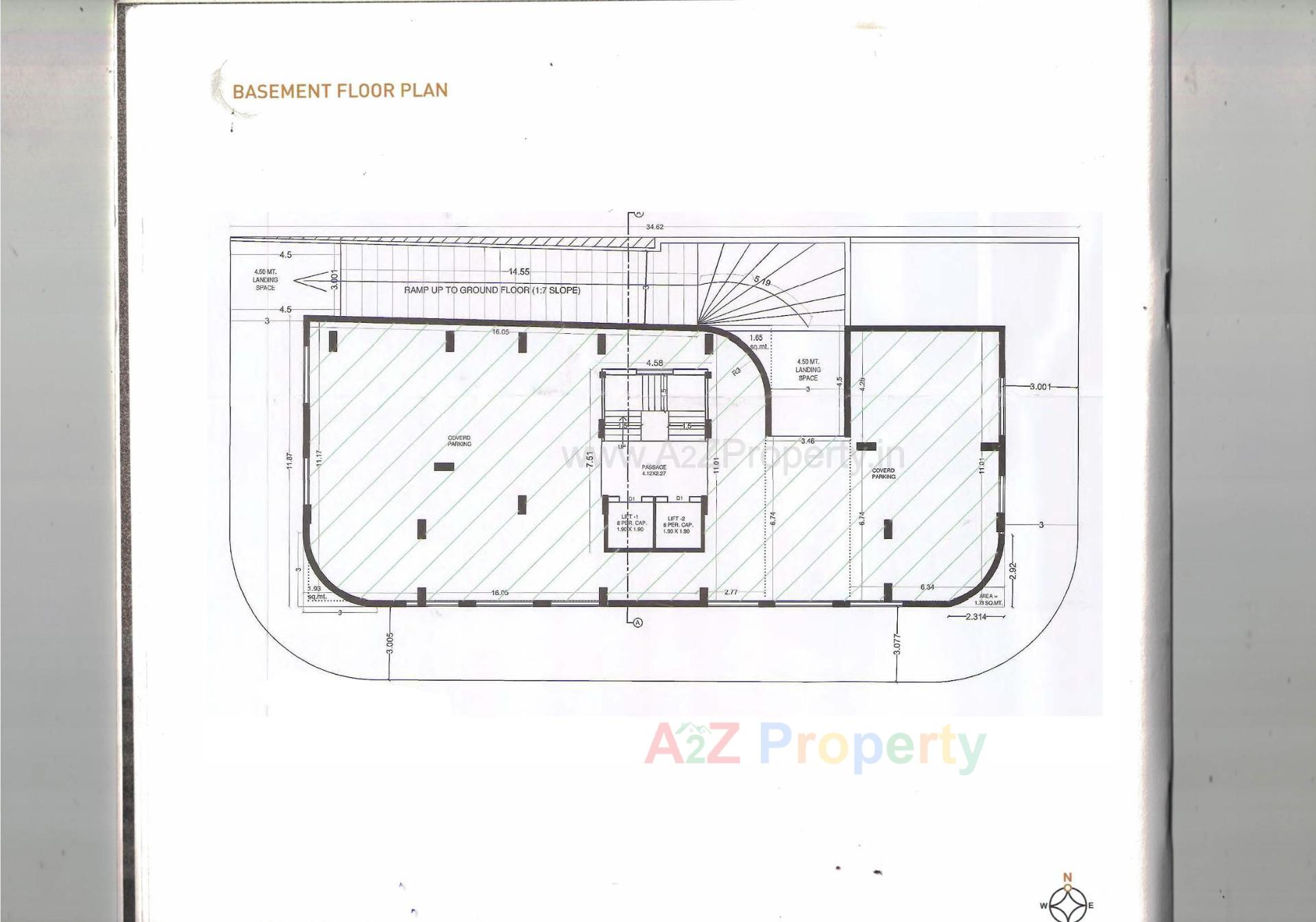 Layout of real estate project Darshan Setu located at Raiya, Rajkot, Gujarat