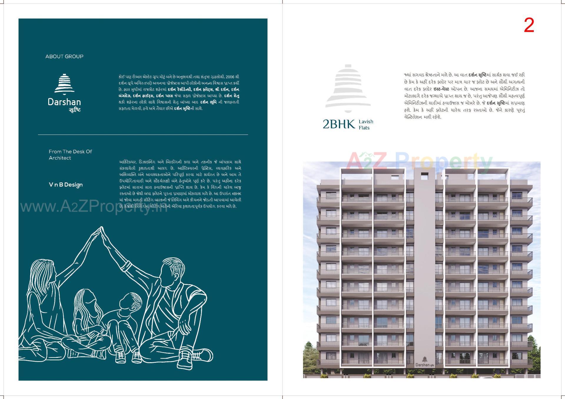  of real estate project Darshan Srushti located at Raiya, Rajkot, Gujarat